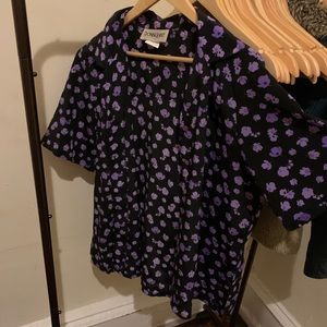 Vintage floral button down